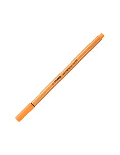  C/10 stabilo point 88 naranja neon nº054 punta de fibra 0,4mm 